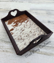 Load image into Gallery viewer, Small cowhide trays
