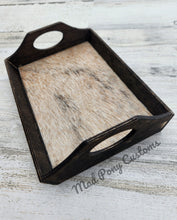 Load image into Gallery viewer, Small cowhide trays
