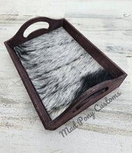 Load image into Gallery viewer, Small cowhide trays

