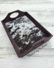 Load image into Gallery viewer, Small cowhide trays
